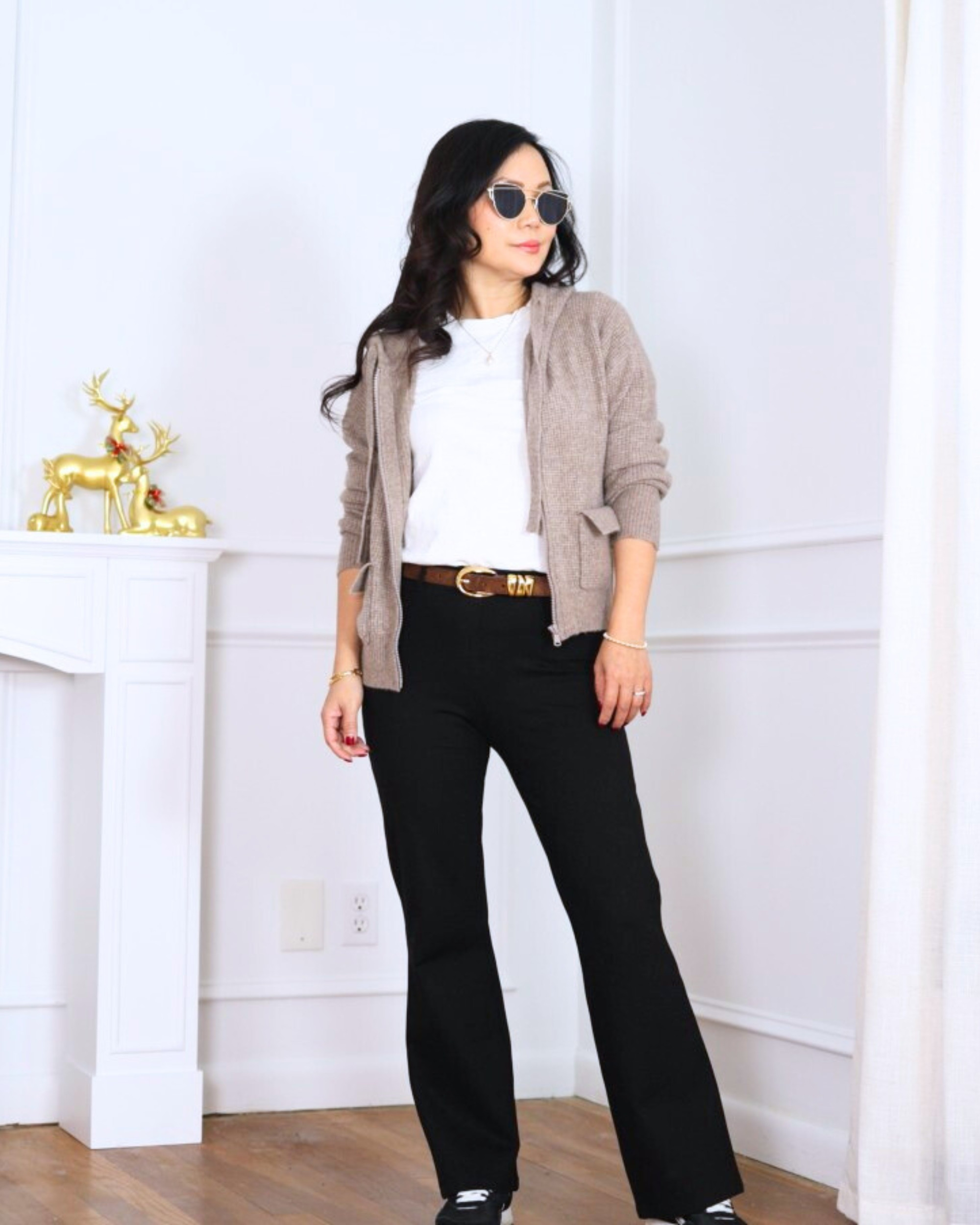 Soft, relaxed, and effortlessly cool — this cloudstitch hoodie from Loft paired with comfy pants from Quince and sneakers is an easy everyday uniform that still feels polished. I’m 5’2, wearing size XS.

#LTKPetite #LTKOver40 #LTKootd