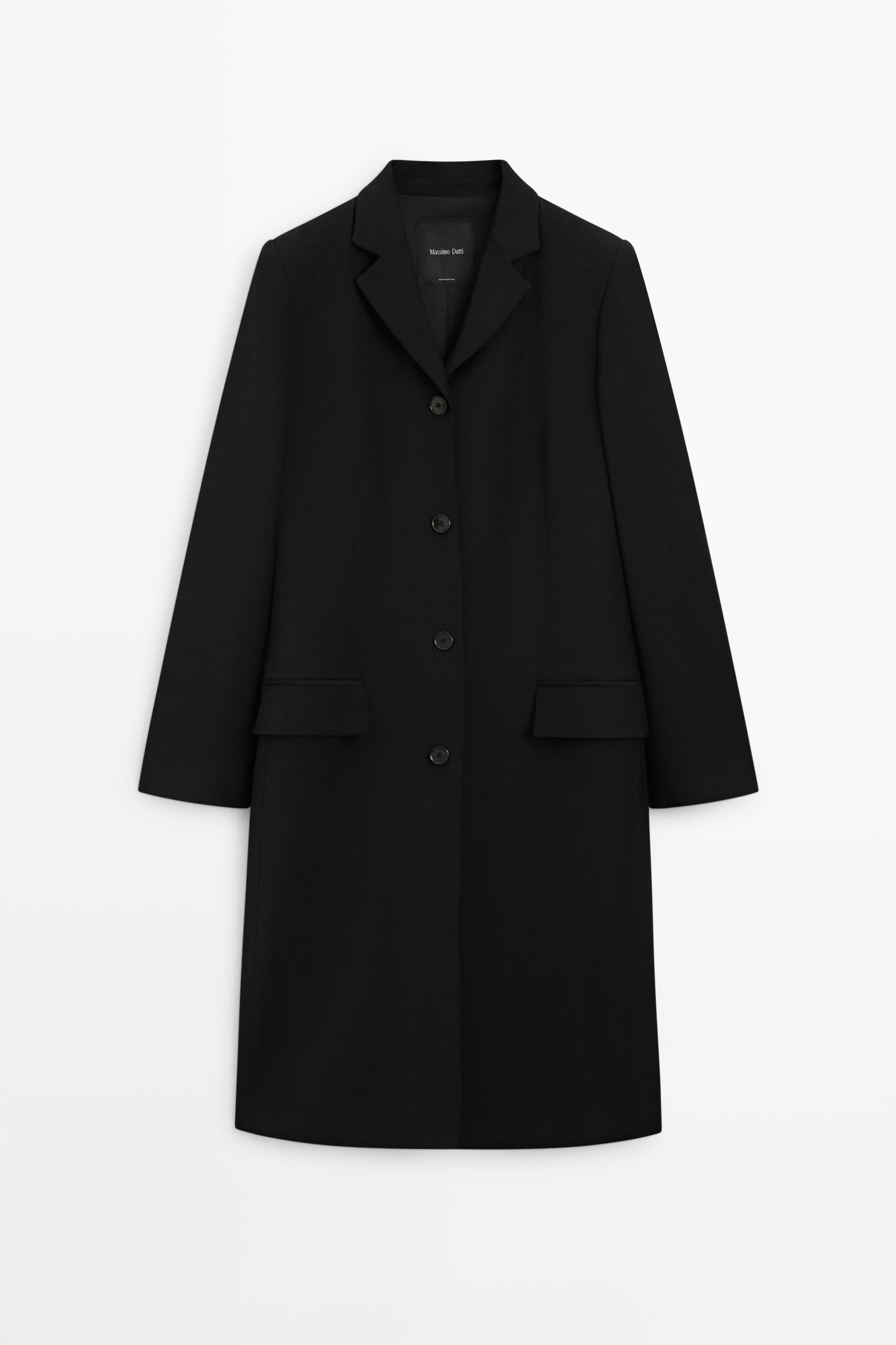 Manteau en laine | Massimo Dutti FR
