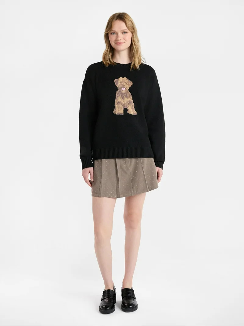No Boundaries Fashion Icon Sweater, Midweight, Women's | Walmart (US)