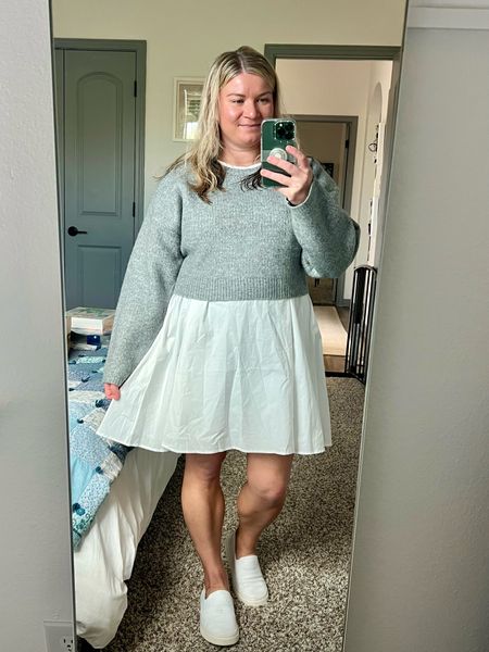 Happy thanksgiving!

Paired this sweater and dress with some Ugg slip on shoes. 

Outfit ideas, outfit inspiration, outfit roundup, Pinterest style, midsize fashion, fashion blogger

#midsizefashion #midsizestyle #midsize #midsizefashionsize8 #appleshape #midsizepetite

#LTKstyletip #LTKshoecrush #LTKmidsize