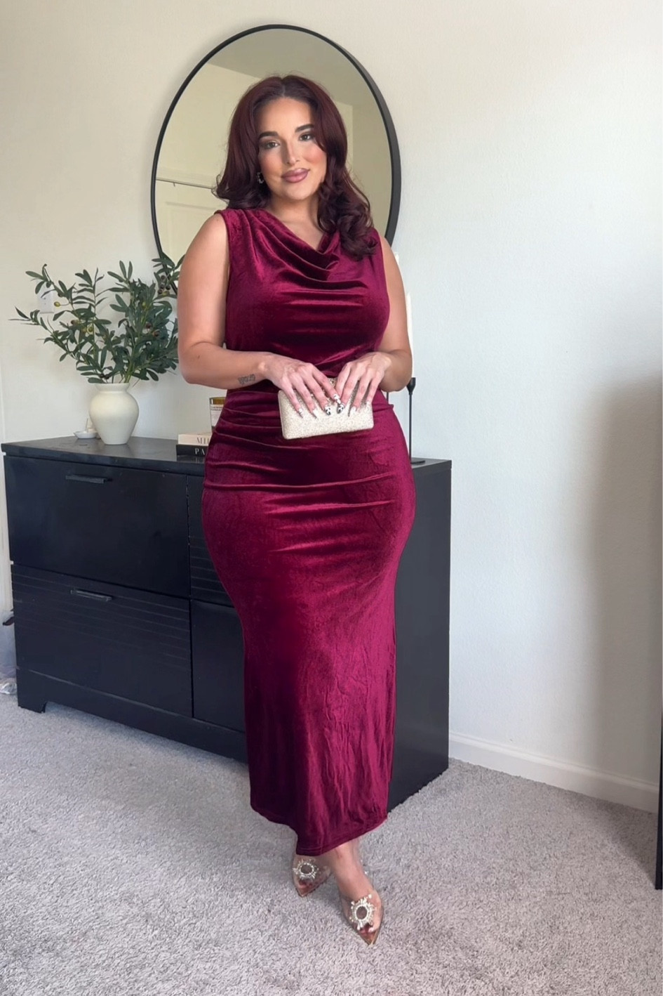 Wearing size 14 

#LTKHoliday #LTKMidsize #LTKSeasonal