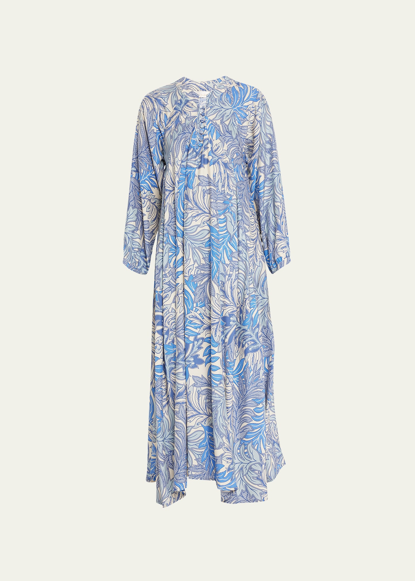 Natalie Martin Fiore Silk Maxi Dress | Bergdorf Goodman