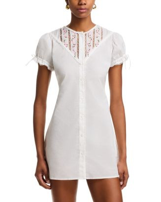 Danielle Guizio Bina Lace Babydoll Dress  | Bloomingdale's Women | Bloomingdale's (US)