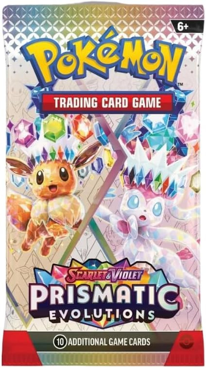 Pokemon TCG: Scarlet & Violet Prismatic Evolutions Booster Pack (Random Art) - 10 Cards | Amazon (US)
