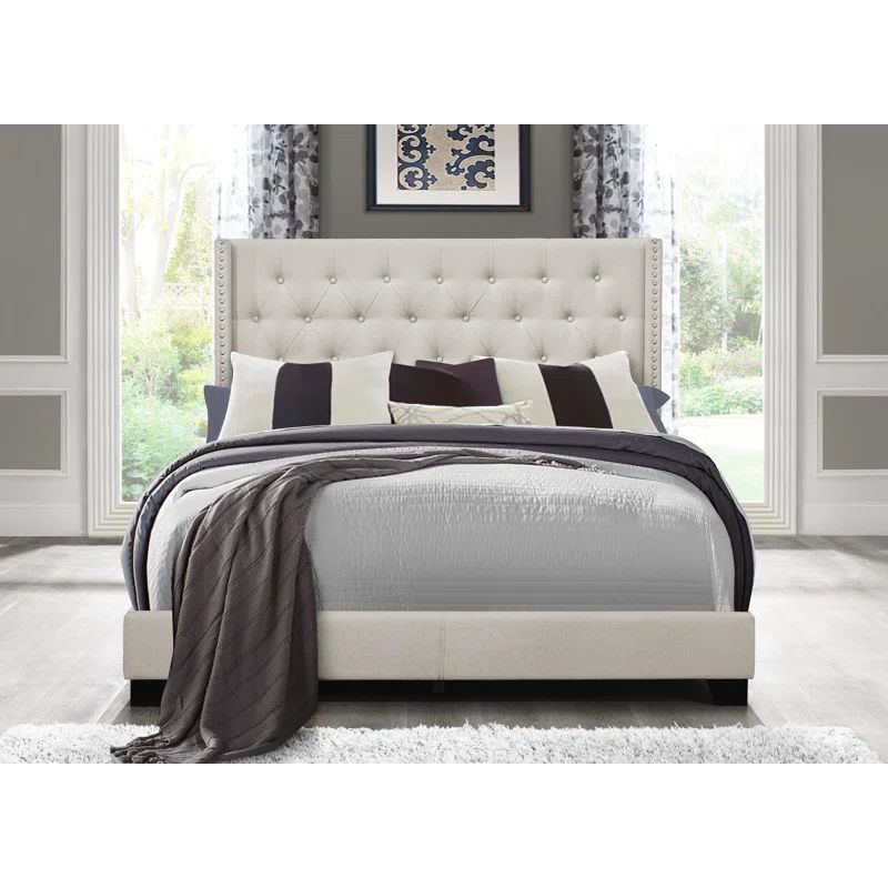 Gloucester Tufted Upholstered Standard Bed | Wayfair North America