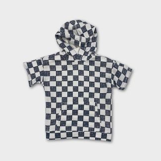 Grayson Mini Toddler Boys' French Terry Pullover Sweatshirt - Black | Target