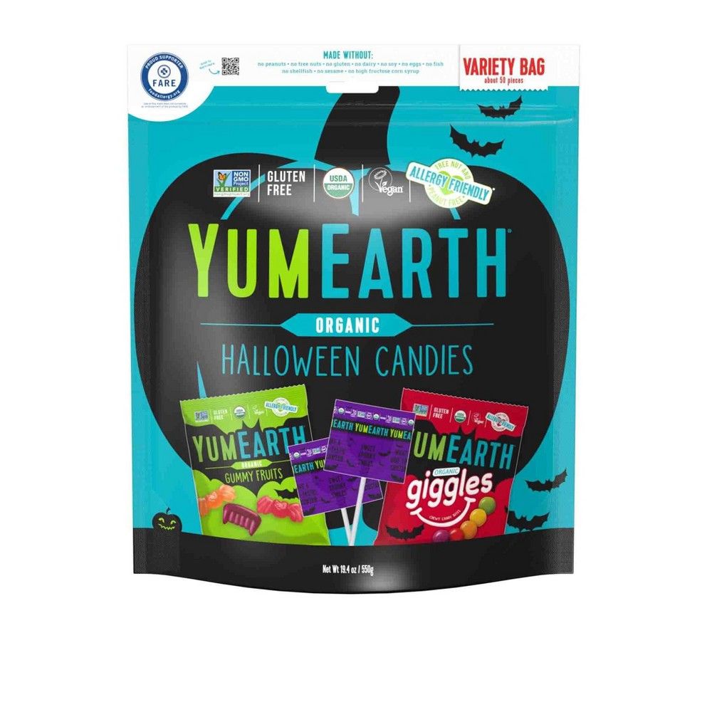 Yum Earth Halloween Organic Variety Bag - 19.4oz | Target