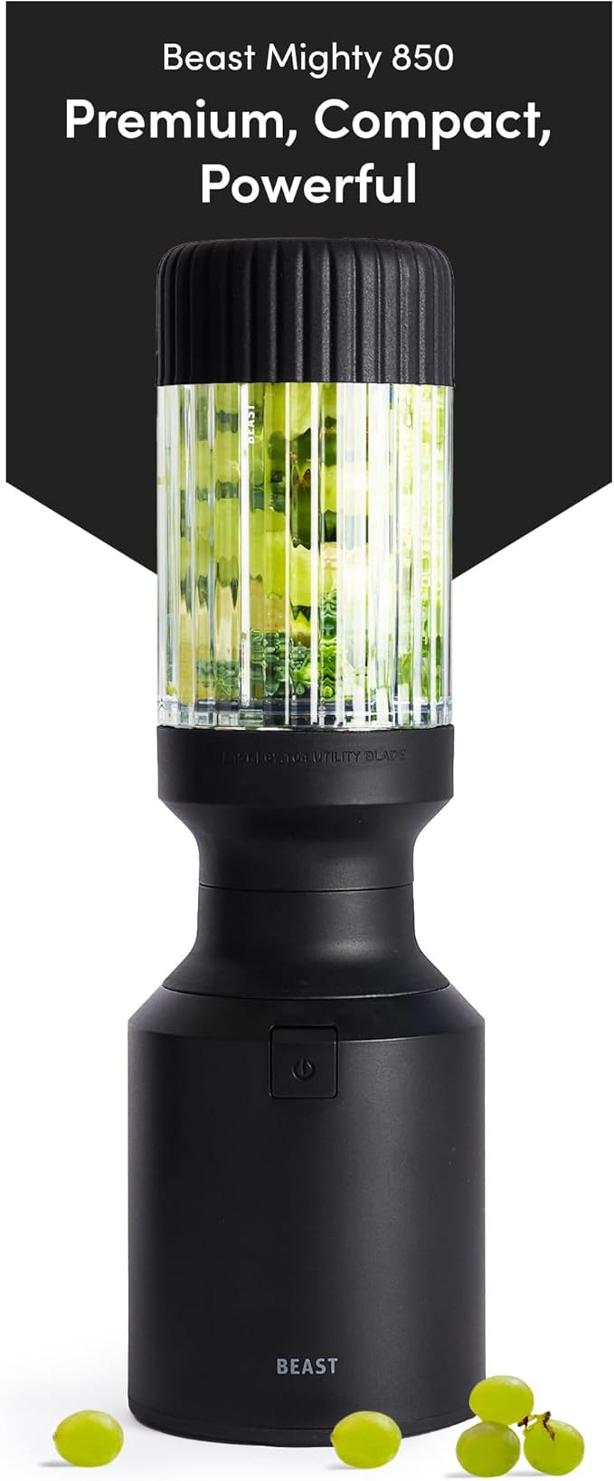 Beast Mighty 850 | Premium Compact Personal Blender | Smoothies, Shakes, Dressings, Sauces, Desse... | Amazon (US)
