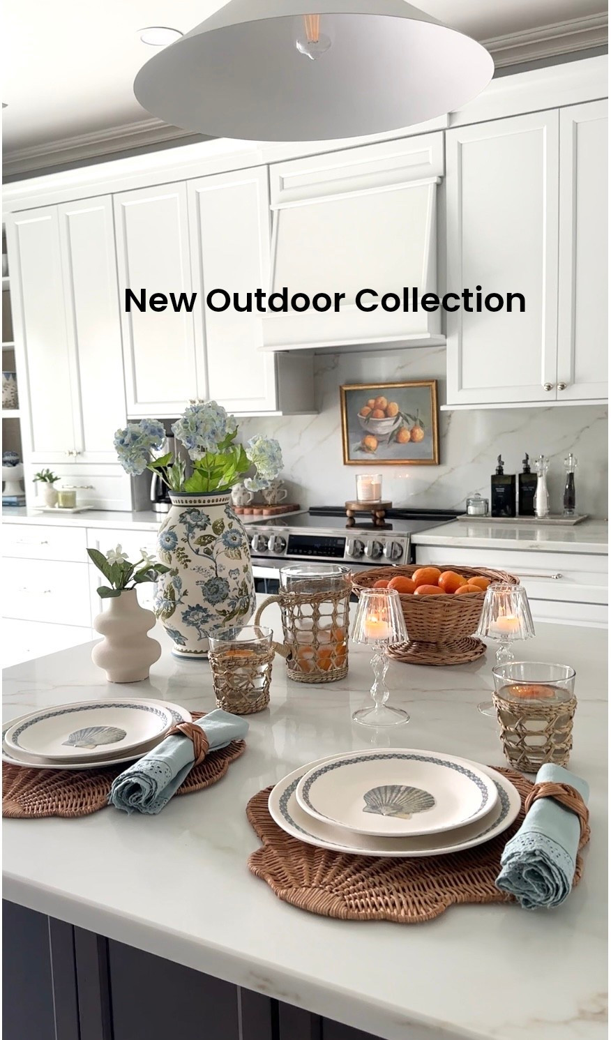 How pretty is this outdoor coastal collection? Love how all the colors coordinate with the new base collection. Outdoor entertaining, pretty candle holder, rattan bowl, artwork, florals +more! Target, Amazon, Wayfair. 

#LTKSaleAlert #LTKHome