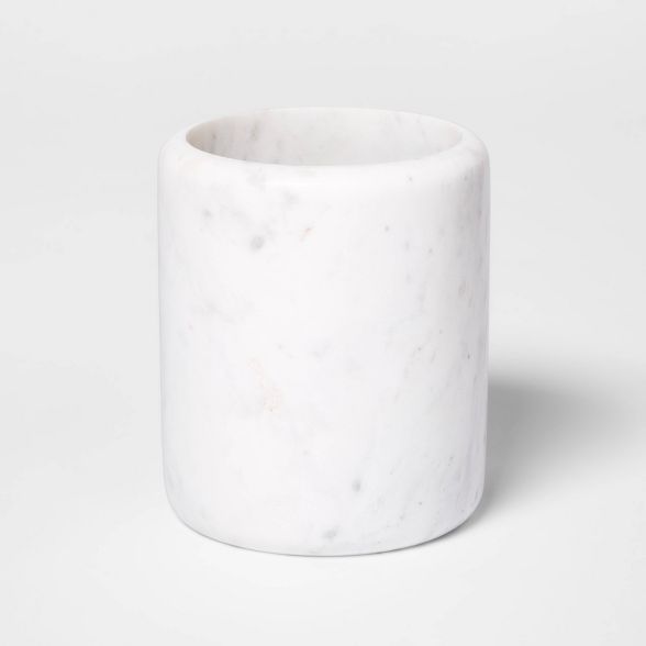 Marble Utensil Holder White - Threshold™ | Target