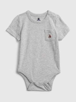 Baby 100% Organic Cotton Mix and Match Bodysuit | Gap (US)