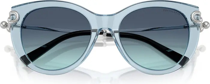 Tiffany & Co. 53mm Gradient Butterfly Sunglasses | Nordstrom | Nordstrom