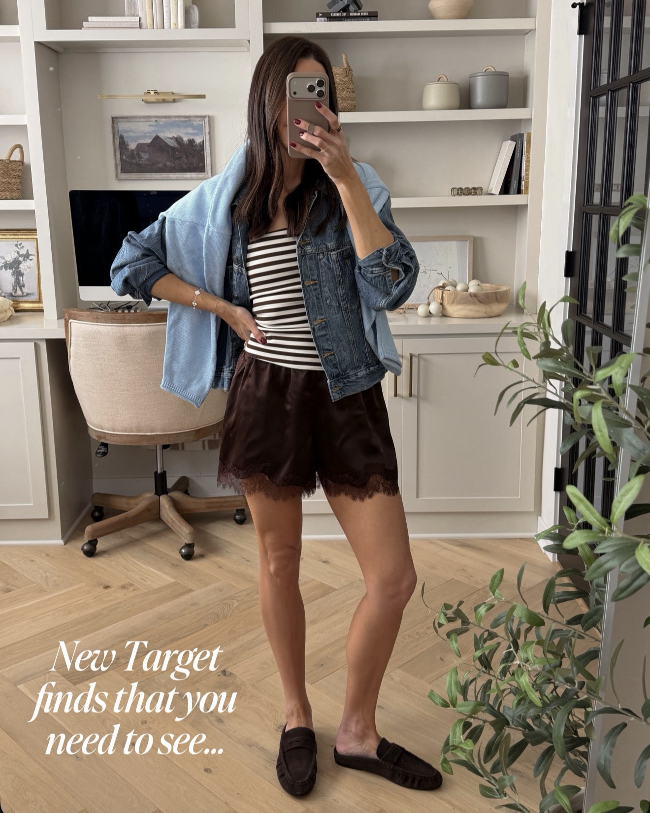 New Target finds you need to see 👀🎯 
Luxe looks for less! 

Sizing: all true to size. Wearing smalls and 4 in the denim shorts. 

#LTKSeasonal #LTKSaleAlert #LTKootd
