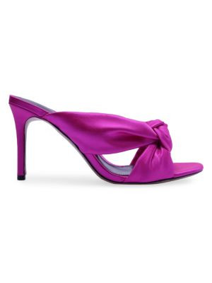 Kacey Satin Sandals | Saks Fifth Avenue OFF 5TH