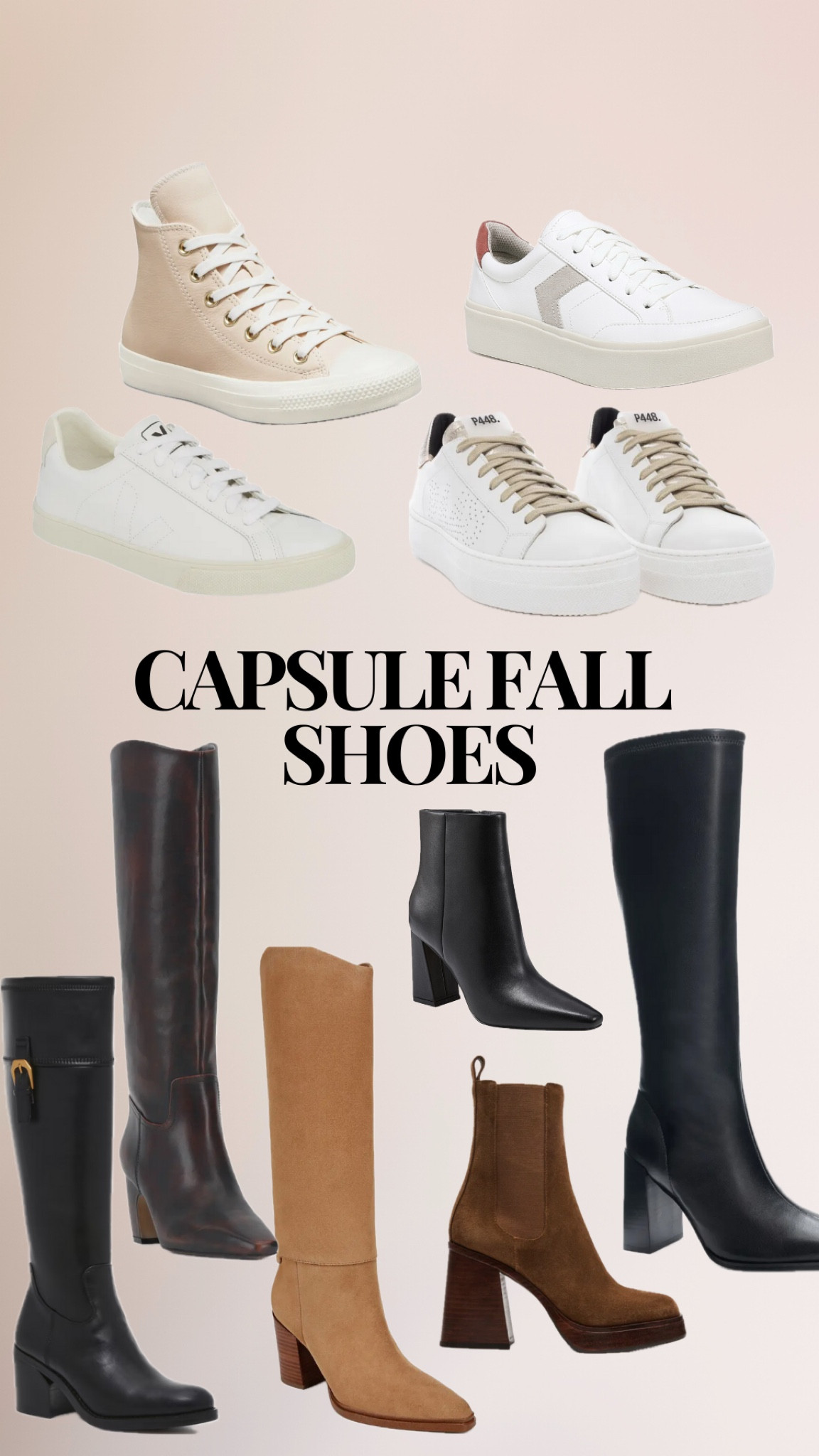 Capsule fall shoes 🍂

#LTKStyleTip #LTKShoeCrush #LTKBacktoSchool