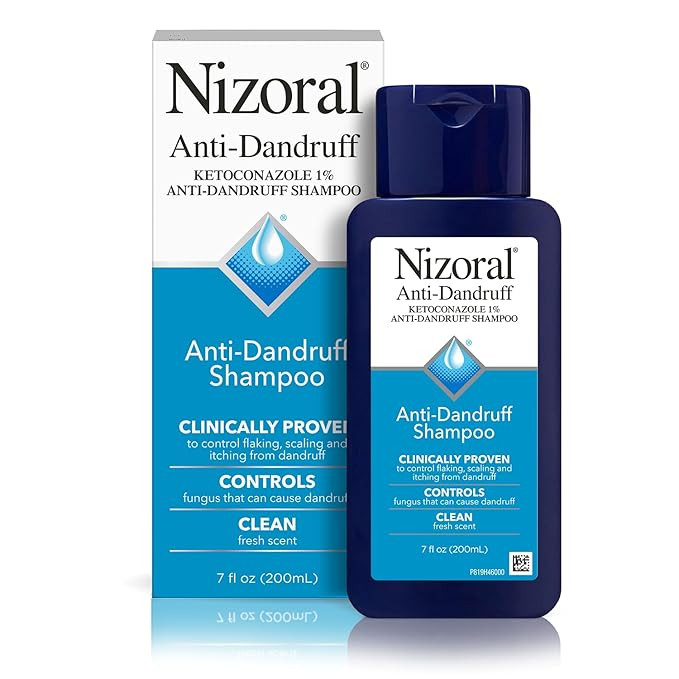 Nizoral Anti-Dandruff Shampoo with 1% Ketoconazole, Fresh Scent, 7 Fl Oz | Amazon (US)