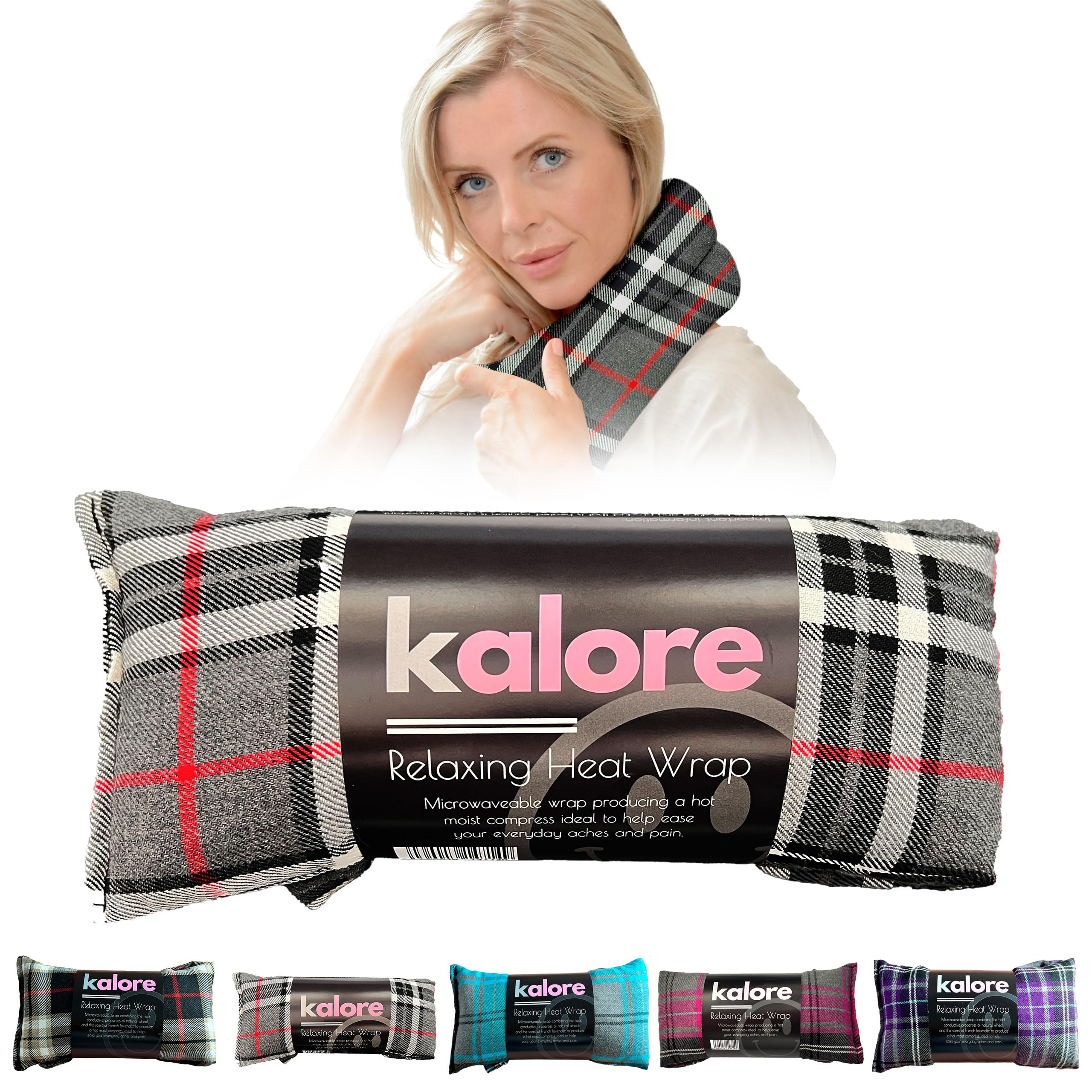 Microwavable Heating Pads for Winter Warmth, Back, Stomach & Head Comfort – Kalore Soft Cotton ... | Amazon (US)