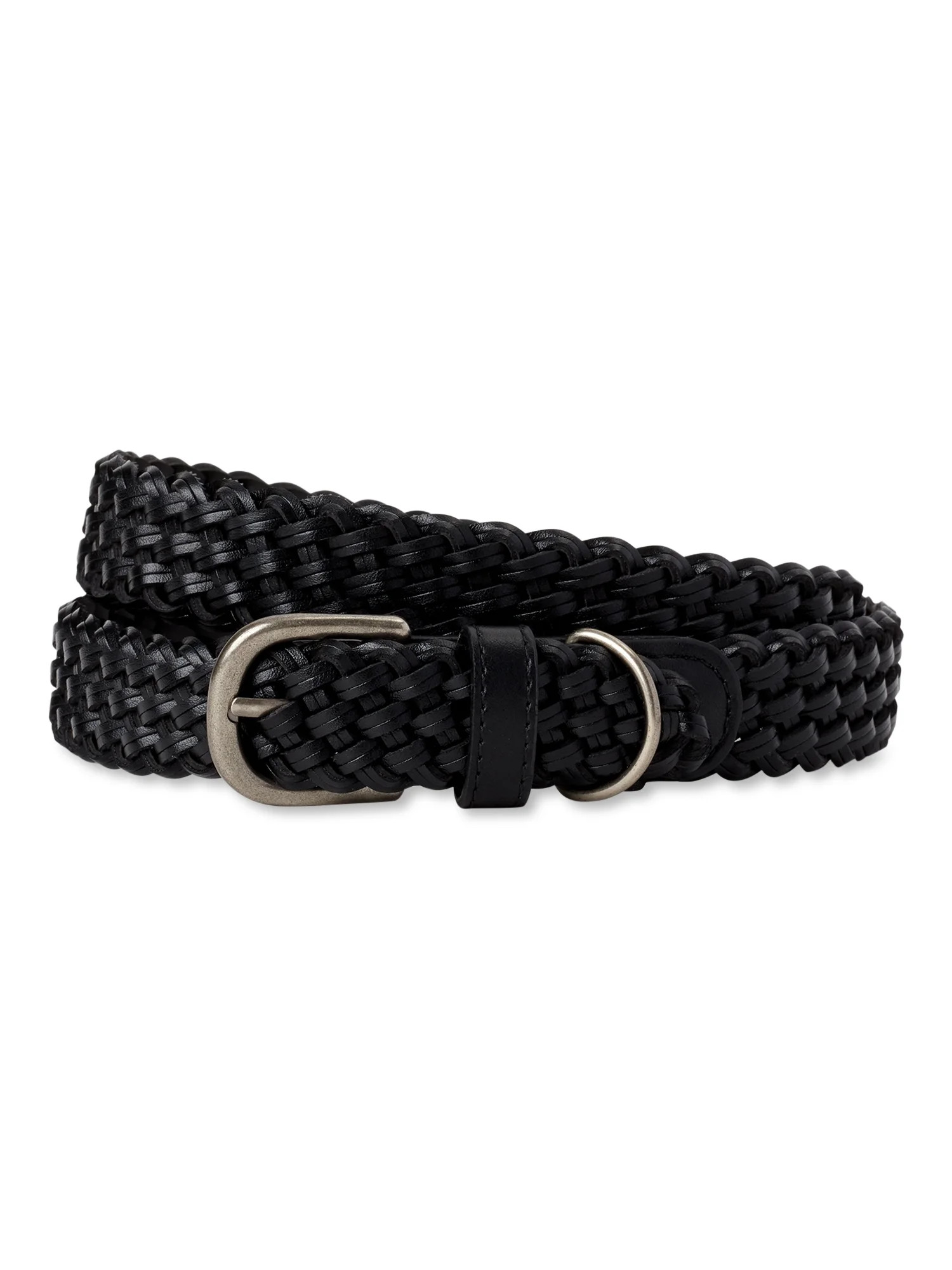 Time and Tru Ladies Braided Belt | Walmart (US)
