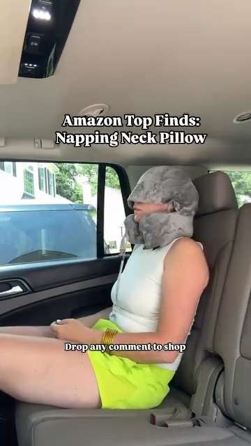 Amazon napping neck pillow.

Amazon find / Travel find / Neck pillow / Life hack 

 #LTKTravel