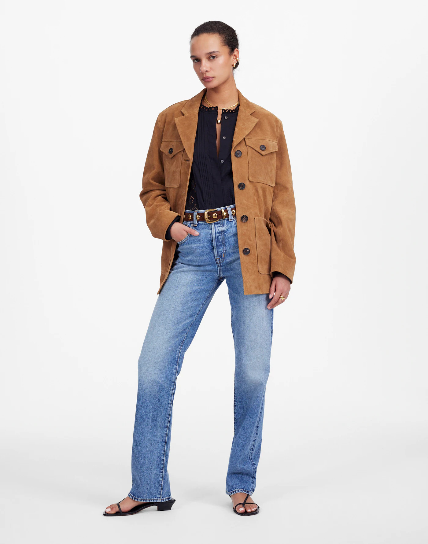 The Longline Straight Jean | Madewell