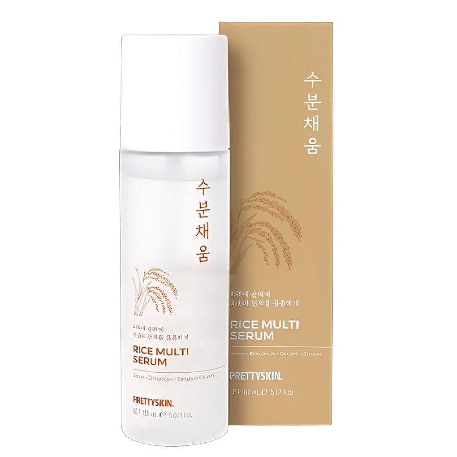 Hydrating Rice Facial Serum with Rice Bran Water & Niacinamide – 4-in-1 Toner, Emulsion, Serum ... | Amazon (US)