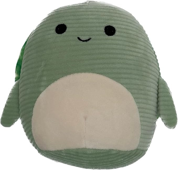 SQUISHMALLOWS Official Kellytoy 5 Inch Corduroy Squishy Soft Plush Toy Animal (Barnes The Turtle) | Amazon (US)