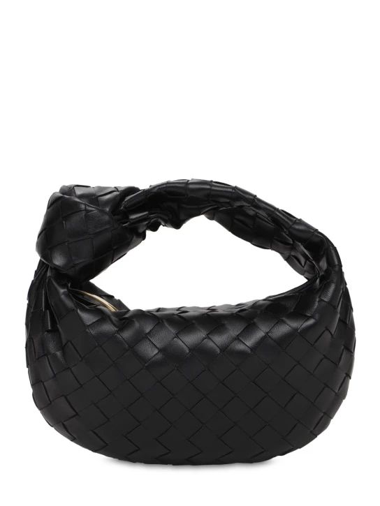 Mini Jodie leather bag w/ gold hardware | Luisaviaroma