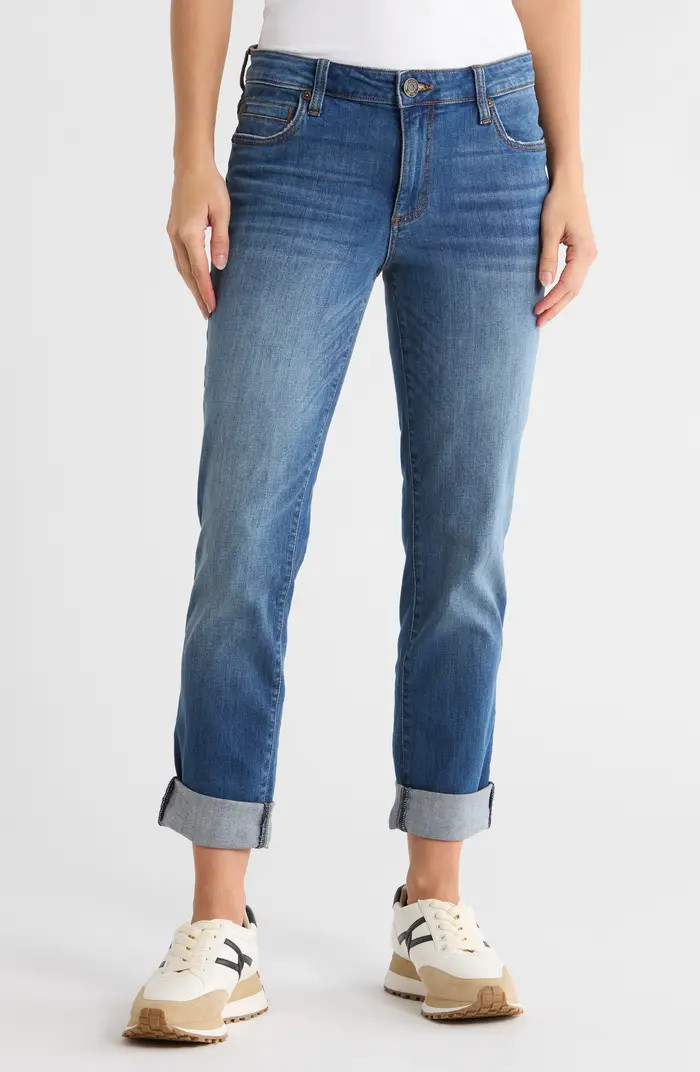 KUT from the Kloth Katy Cuffed Boyfriend Jeans | Nordstromrack | Nordstrom Rack