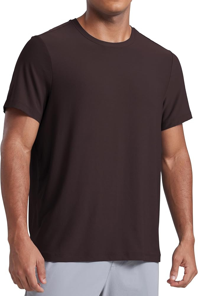 CRZ YOGA Cloudweight Crewneck Shirts for Men - Comfy Lightweight Workout Casual Athletic Short Sl... | Amazon (US)
