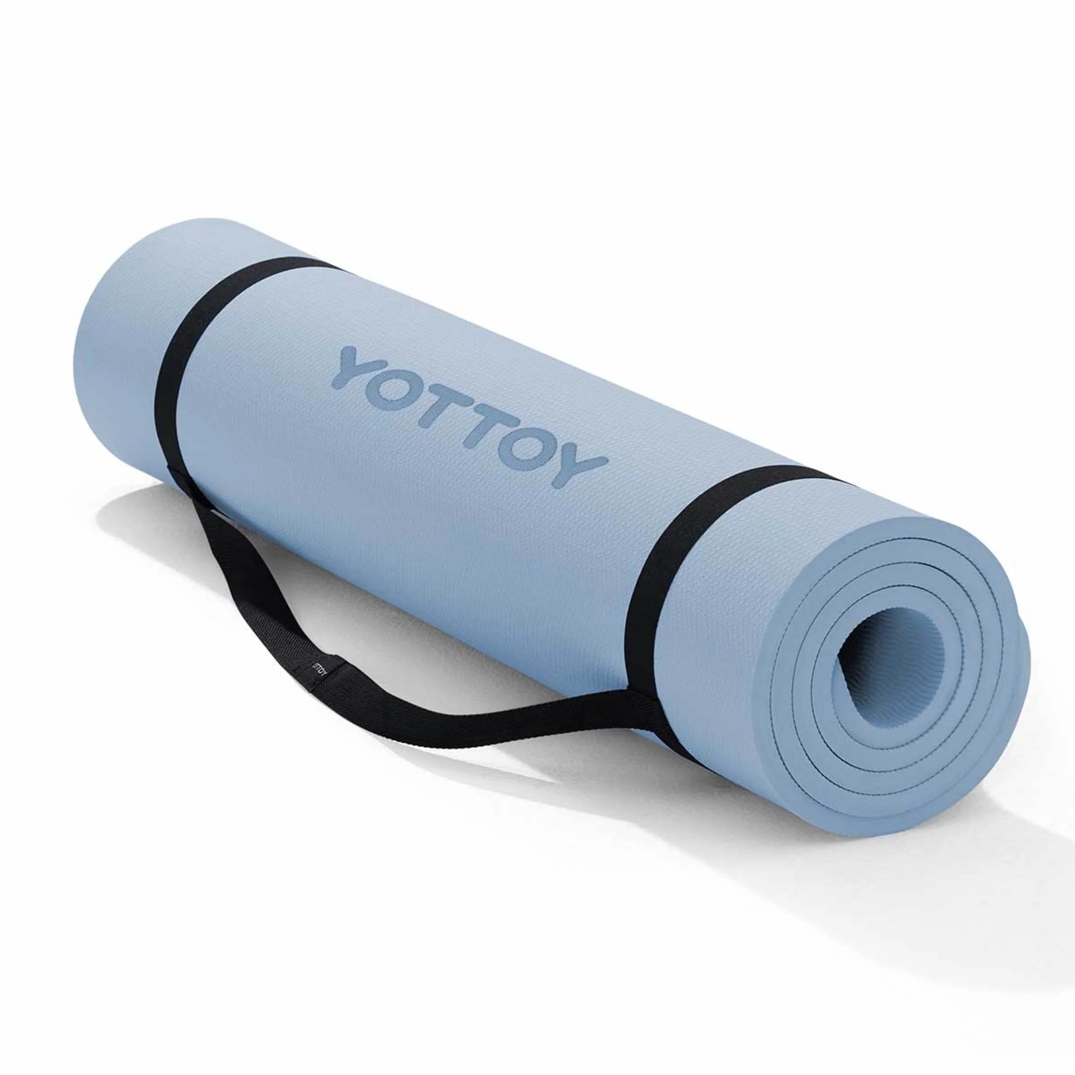 YOTTOY Yoga Mat，Extra Thick Yoga Mat (1/2inch),Professional TPE Exercise Mat,Non-Slip Workout M... | Walmart (US)