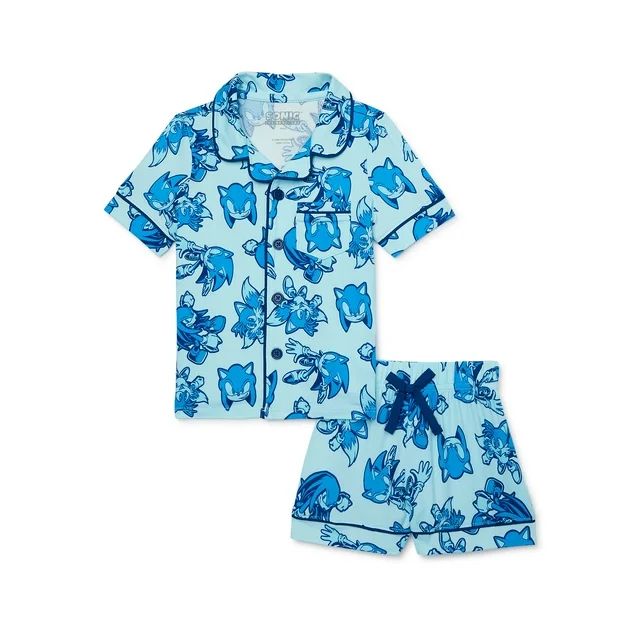 Toddler Boy Character Super Soft Pajama Coat Set, Sizes 2T-5T | Walmart (US)