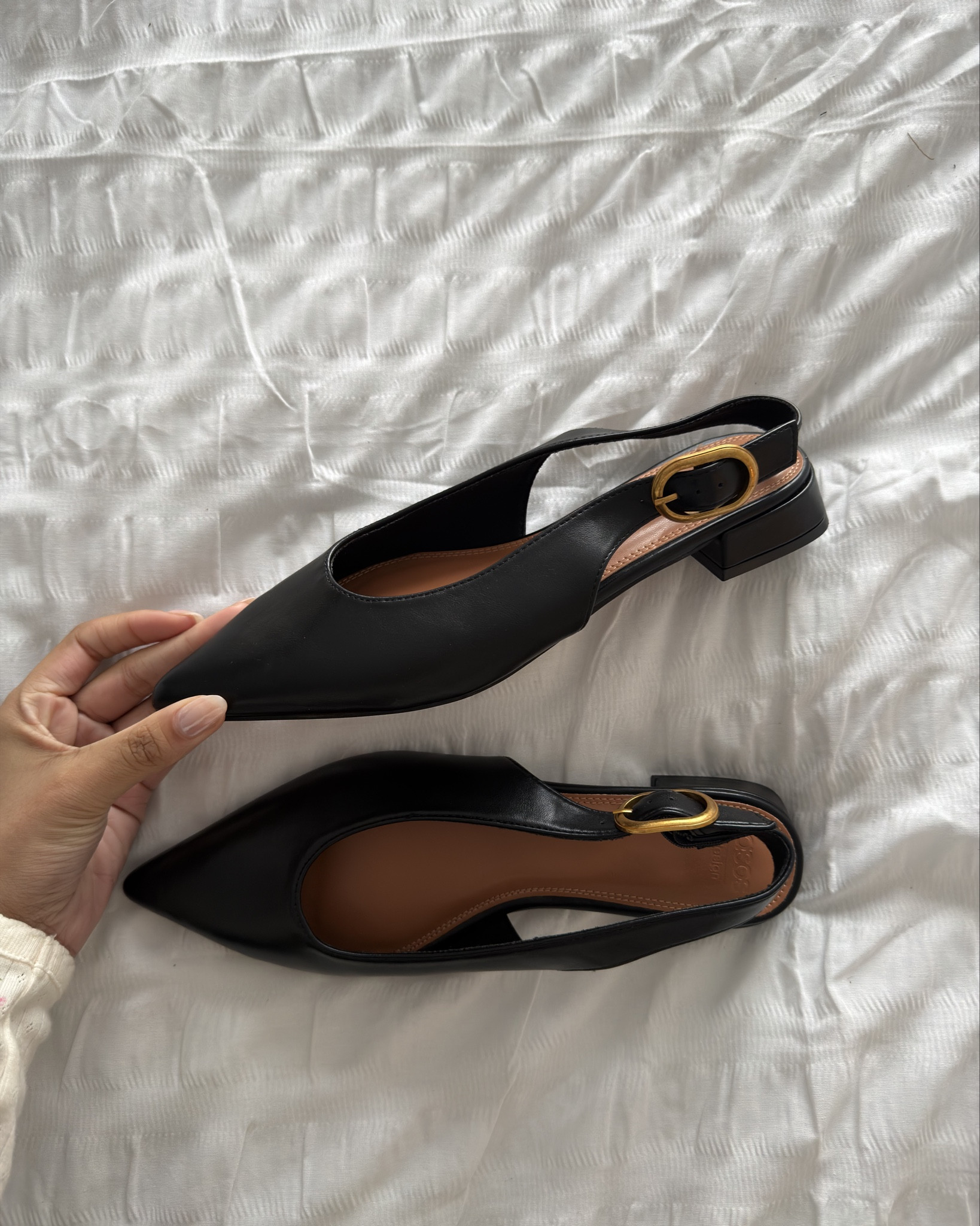 🏷️ black pointed shoes, black flats, black dolly shoes, black loafers, loafers, grandad loafers, asos, asos design, converse, black converse, mid converse, going out bags, black woven bag, black bag, nude suede, suede bag 

#LTKspring #LTKFashionMonth #LTKuk