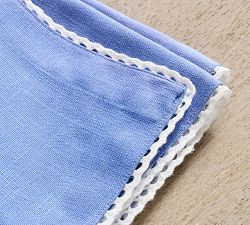 Mark D. Sikes Signature Scallop Napkins - Set of 4​ | Pottery Barn (US)