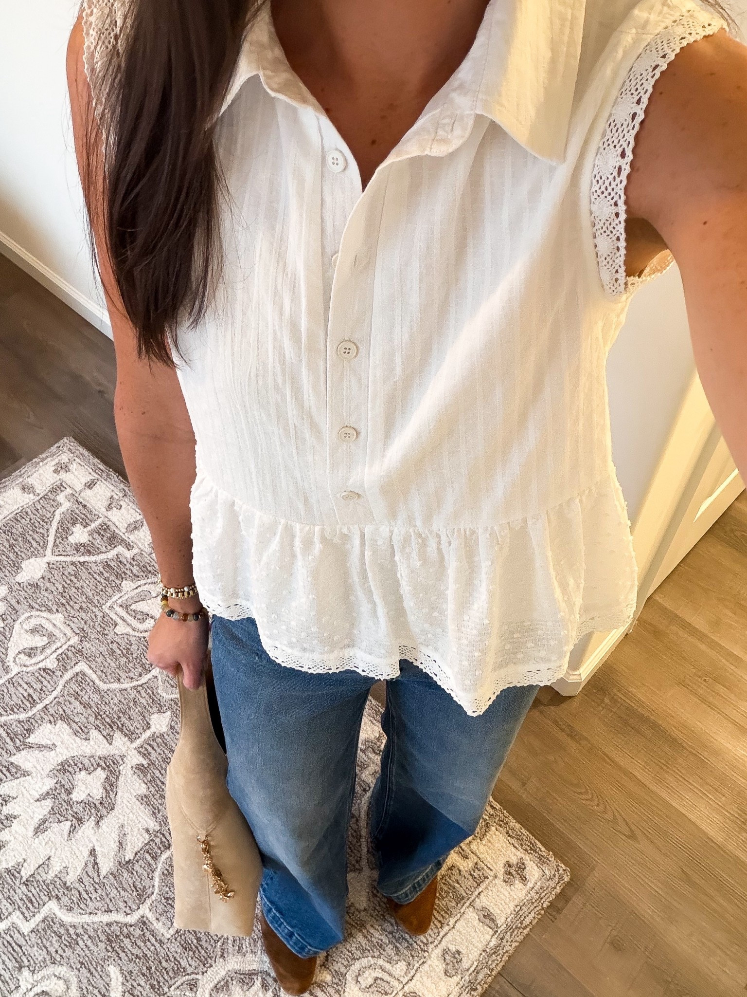 Today’s outfit 

Top - small
Jeans - size 26 