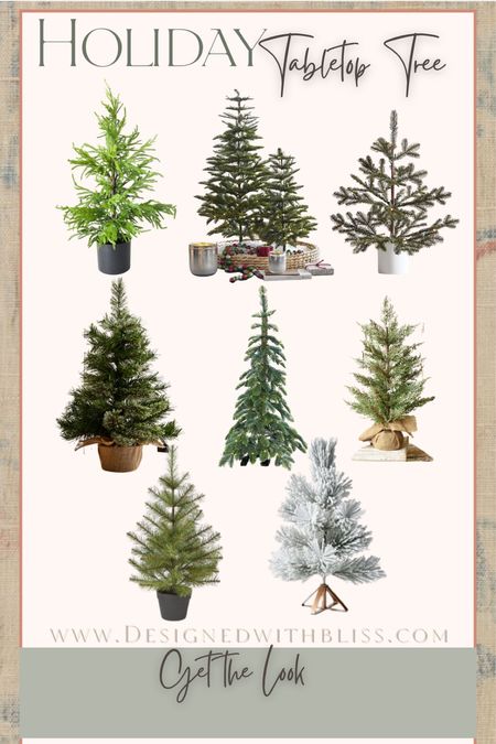 Tabletop Tree 🌲 Christmas, tree, tabletop, faux, decorations 

#LTKHoliday #LTKhome #LTKSeasonal