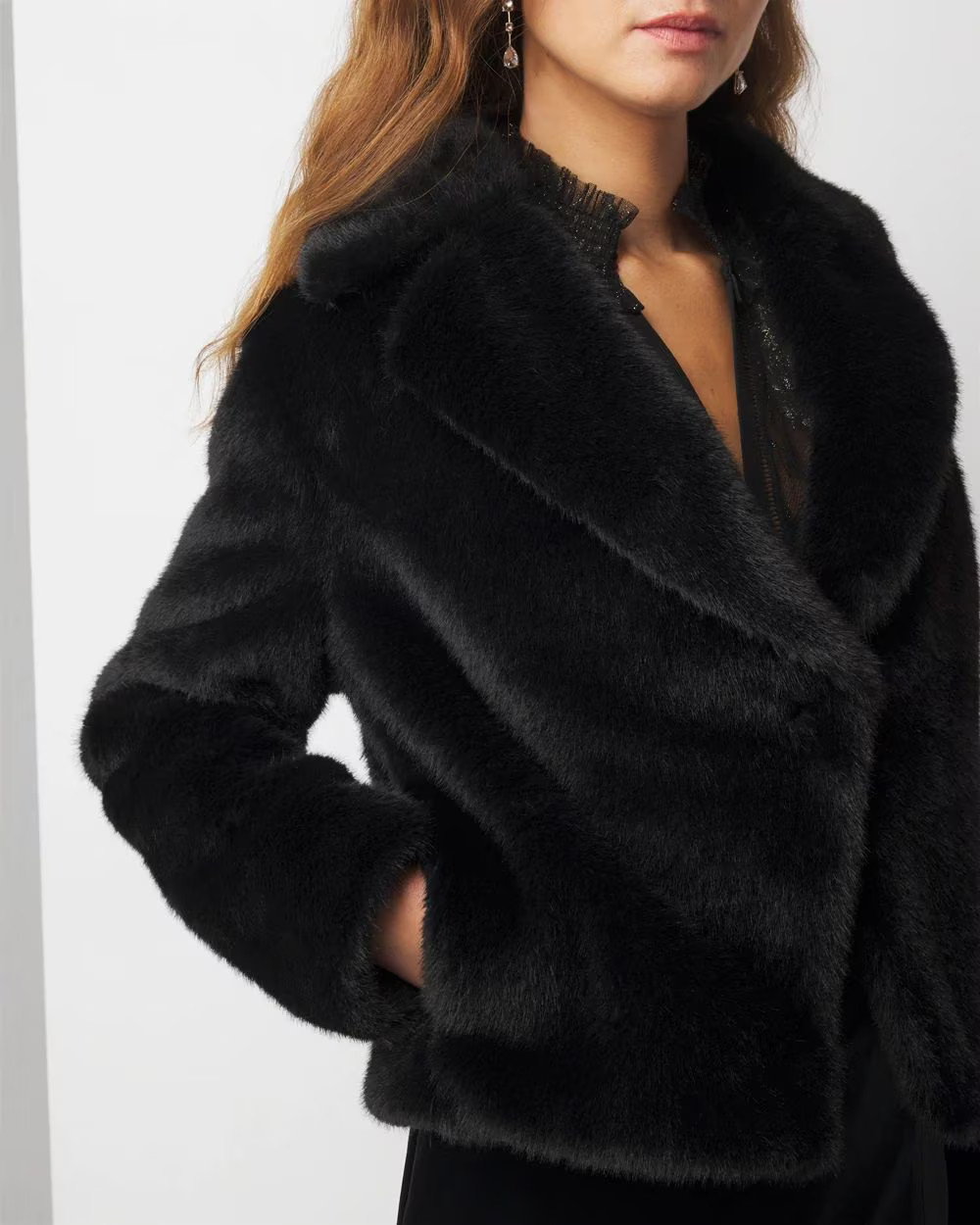 Faux Fur Coat | White House Black Market