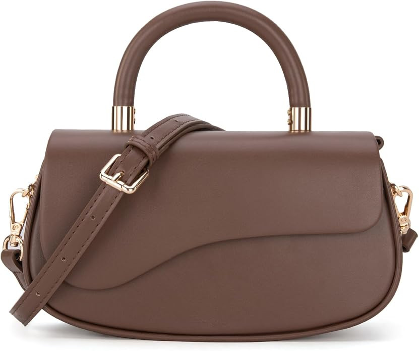 Small Elegant Top Handle Purses for Women Mini Handbags Cute Crossbody Purse | Amazon (US)