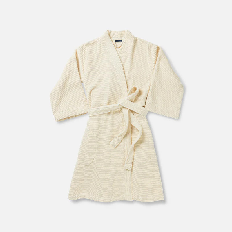 Organic Ribbed Robe | Brooklinen