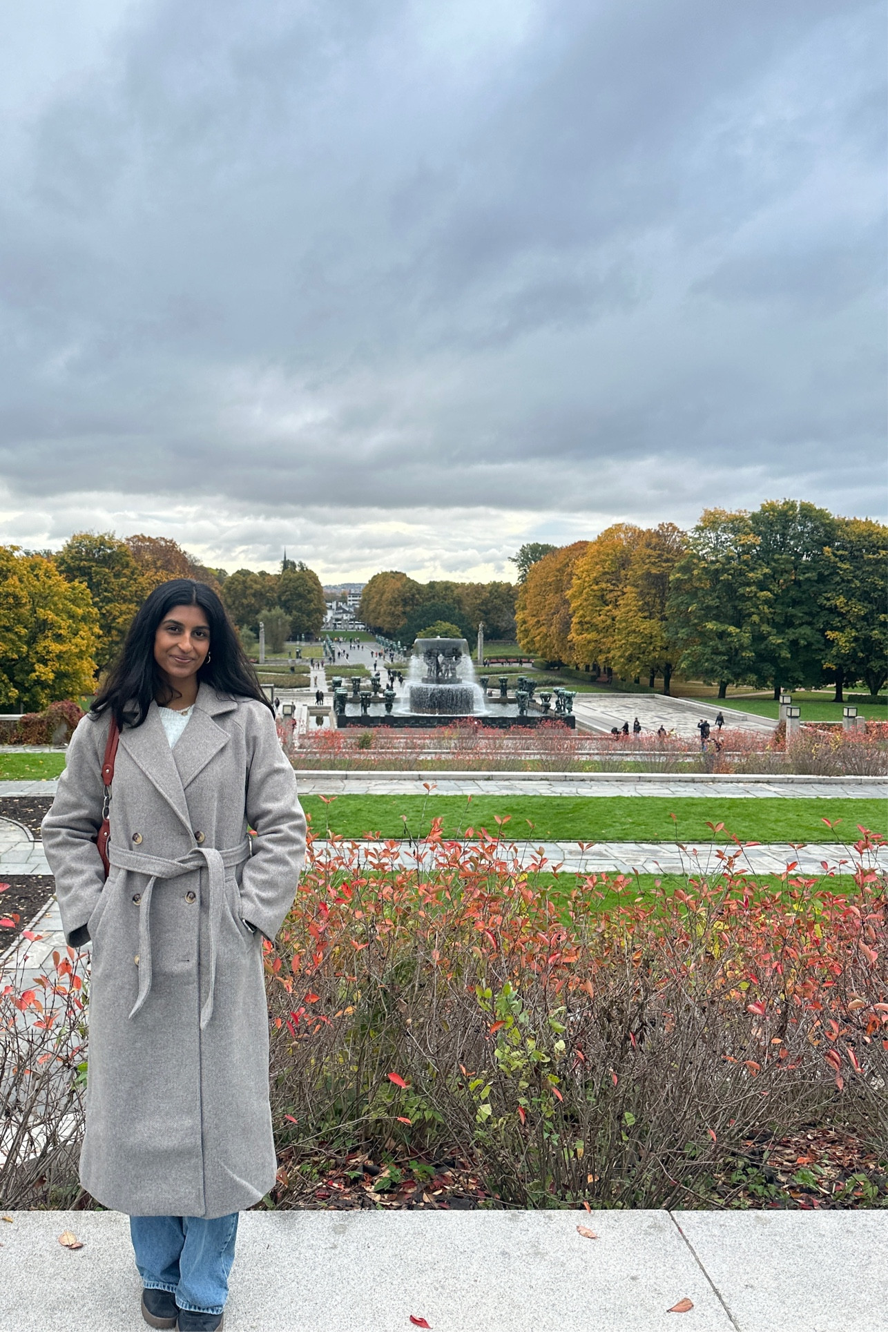 Outfit I wore in Oslo!! Perfect winter trench coat that kept me warrrmmm

The coat is from Vero Moda Oslo and is called “PCMARBEL Coat - Morel”! I wasn’t able to link the Oslo site, and could only link the UK one, so I found a similar style on there 🥰

Winter outfit trench coat long coat women jeans adidas sneakers red purse maroon fall 

#LTKStyleTip #LTKSeasonal #LTKTravel