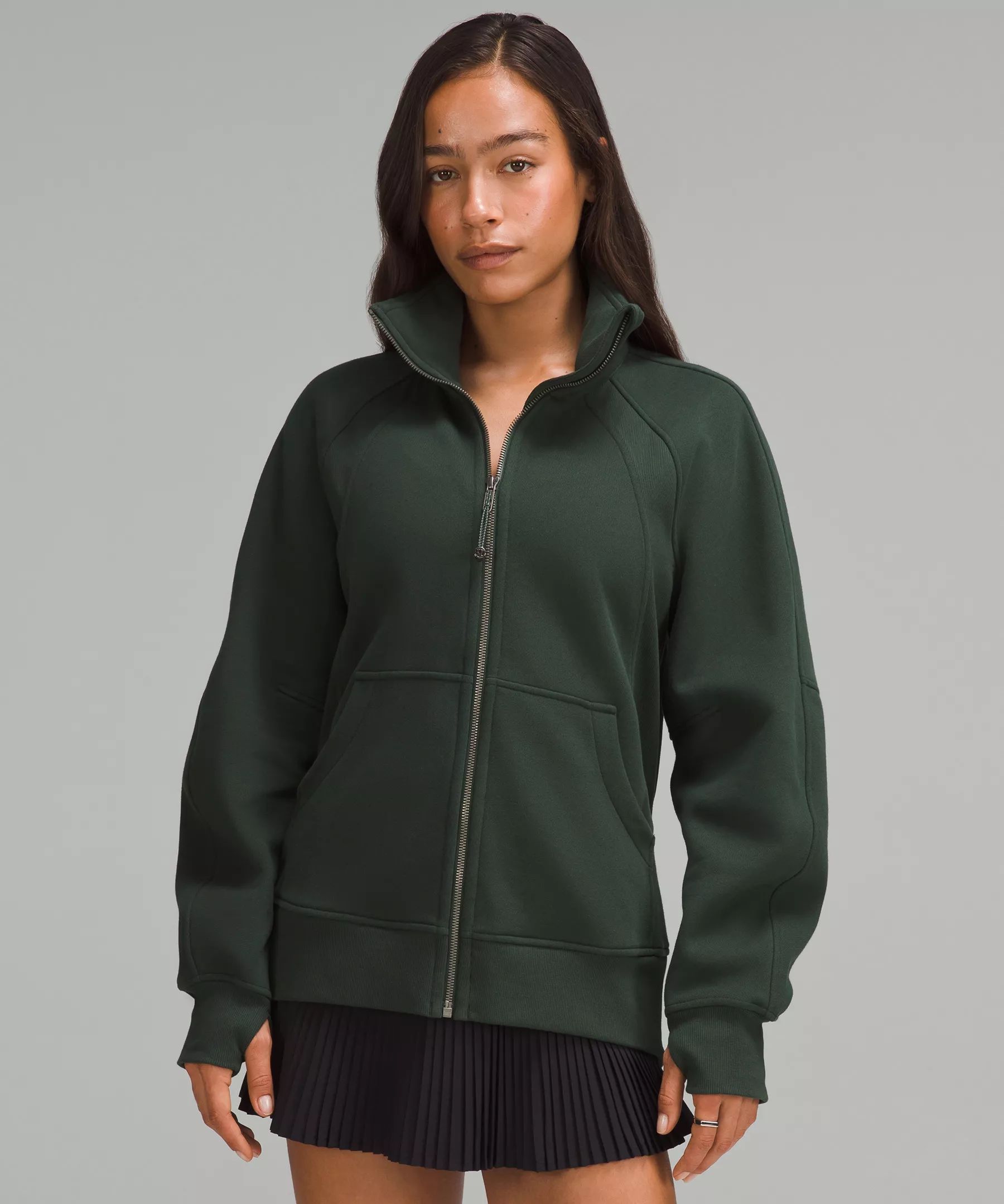 Scuba Oversized Funnel-Neck Full Zip | Women's Hoodies & Sweatshirts | lululemon | Lululemon (US)