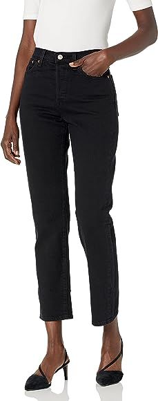 Levi's Women's Premium Wedgie Straight Jeans | Amazon (US)