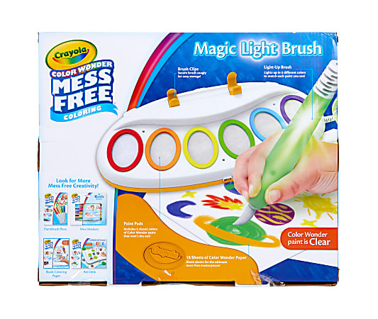 Crayola Color Wonder Magic Light Brush Assorted Colors - Office Depot | Office Depot and OfficeMax 