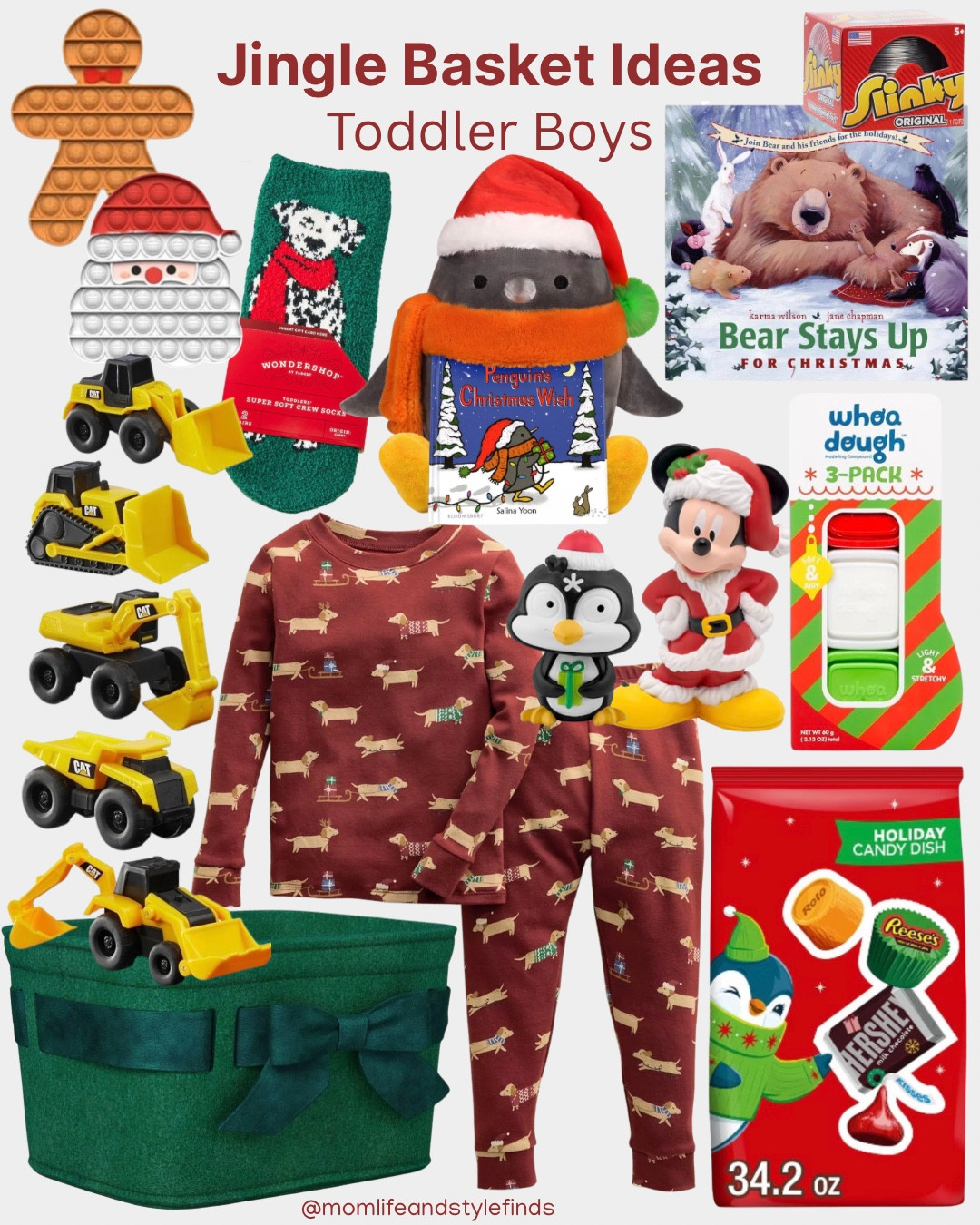 Toddler & baby jingle basket ideas 

Toddler Christmas gifts, baby Christmas gifts, baby Christmas keepsake, toddler toys, baby toys, Christmas gift ideas, toddler stocking stuffers, baby stocking stuffer ideas

#LTKBaby #LTKKids