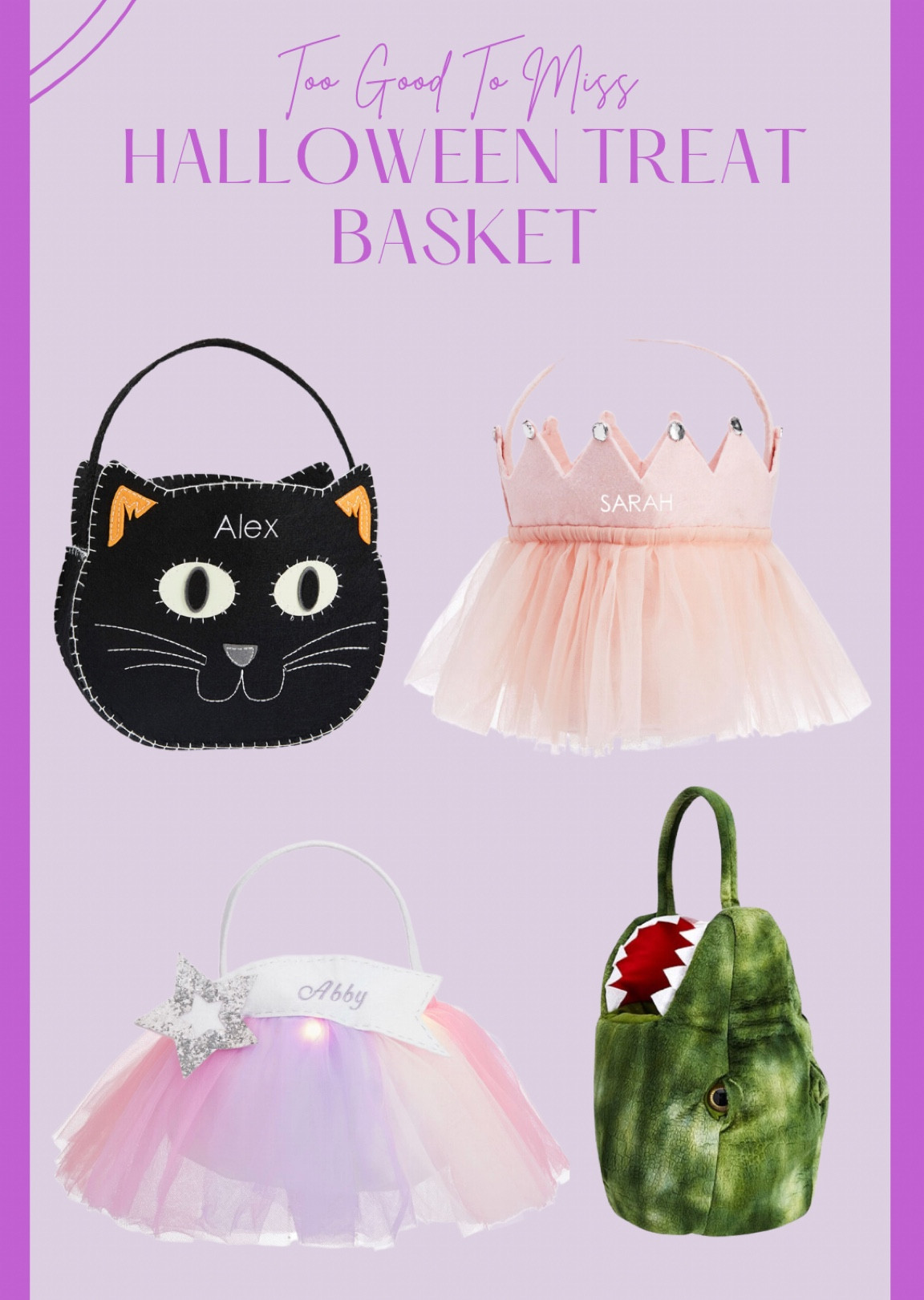 Halloween treat baskets! We have the cat basket and love it and I’m ordering the crown one for my youngest! 

#LTKSeasonal #LTKHalloween #LTKkids