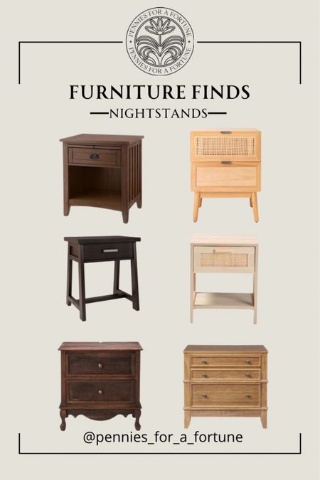 A variety of nightstand options I personally liked and wanted to share :) 
Ltk home, ltk sale alert, furniture finds, nightstand finds 

#LTKSaleAlert #LTKStyleTip #LTKHome