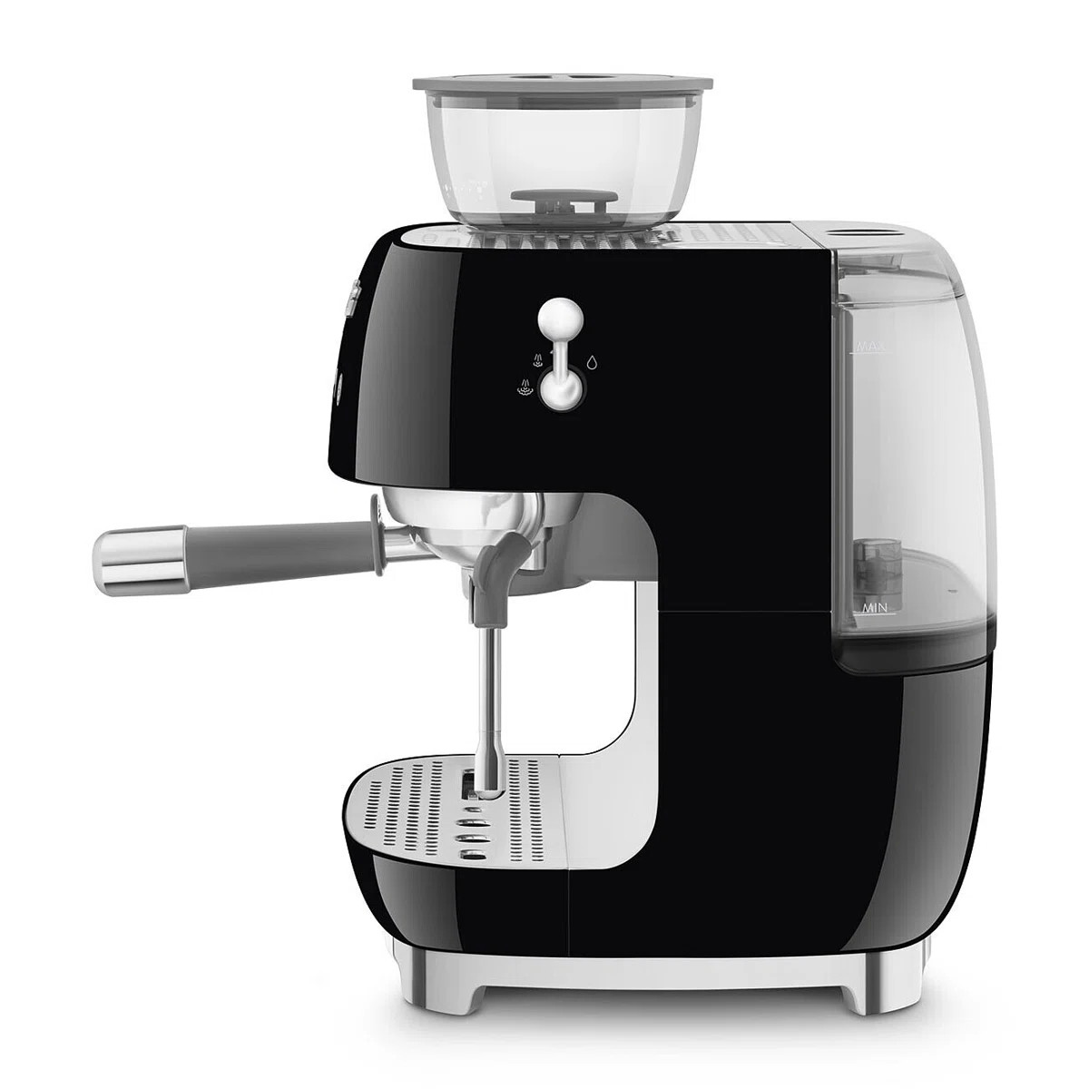 SMEG 50's Retro Style Semi-Automatic Espresso Coffee Machine with Grinder | Wayfair North America