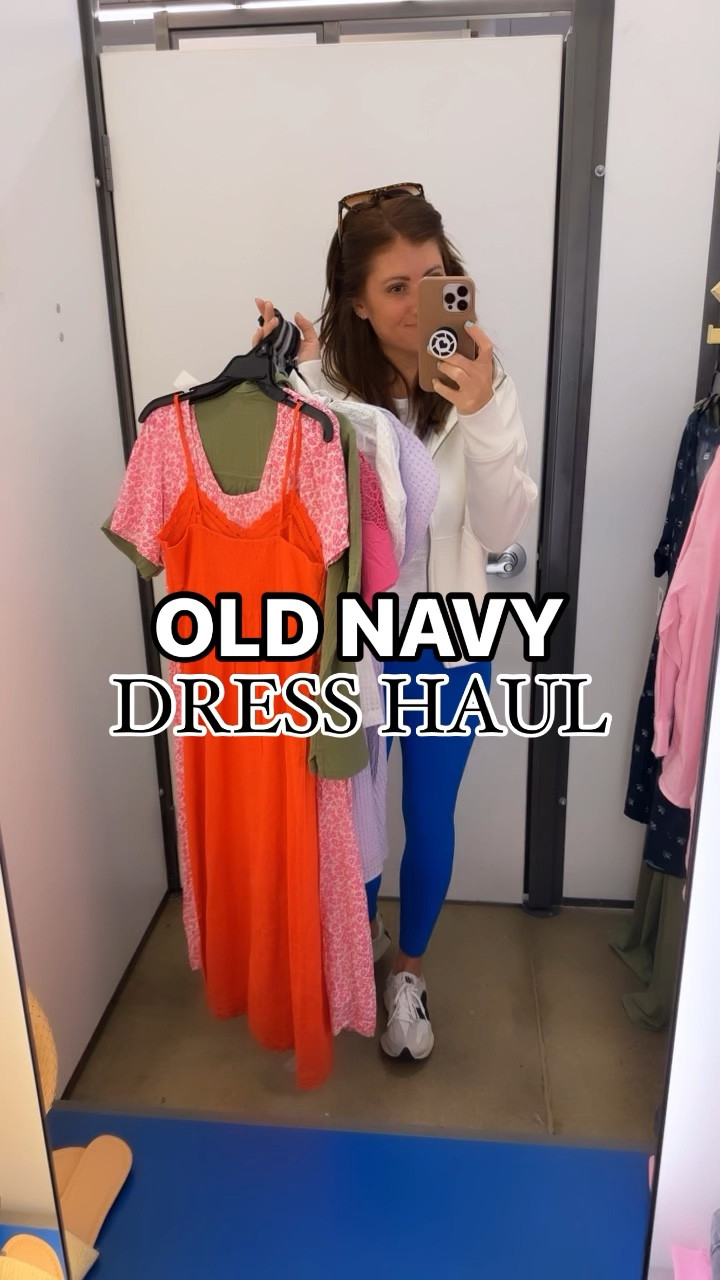 Old Navy Dress (and one jumpsuit) Haul 🙌🏼😍 So many super cute and comfy dresses for every occasion! Which one are you loving! 

Follow me for more affordable fashion and Old Navy finds! 

Wearing a size small in all of them! 

#LTKsalealert #LTKfindsunder50 #LTKstyletip