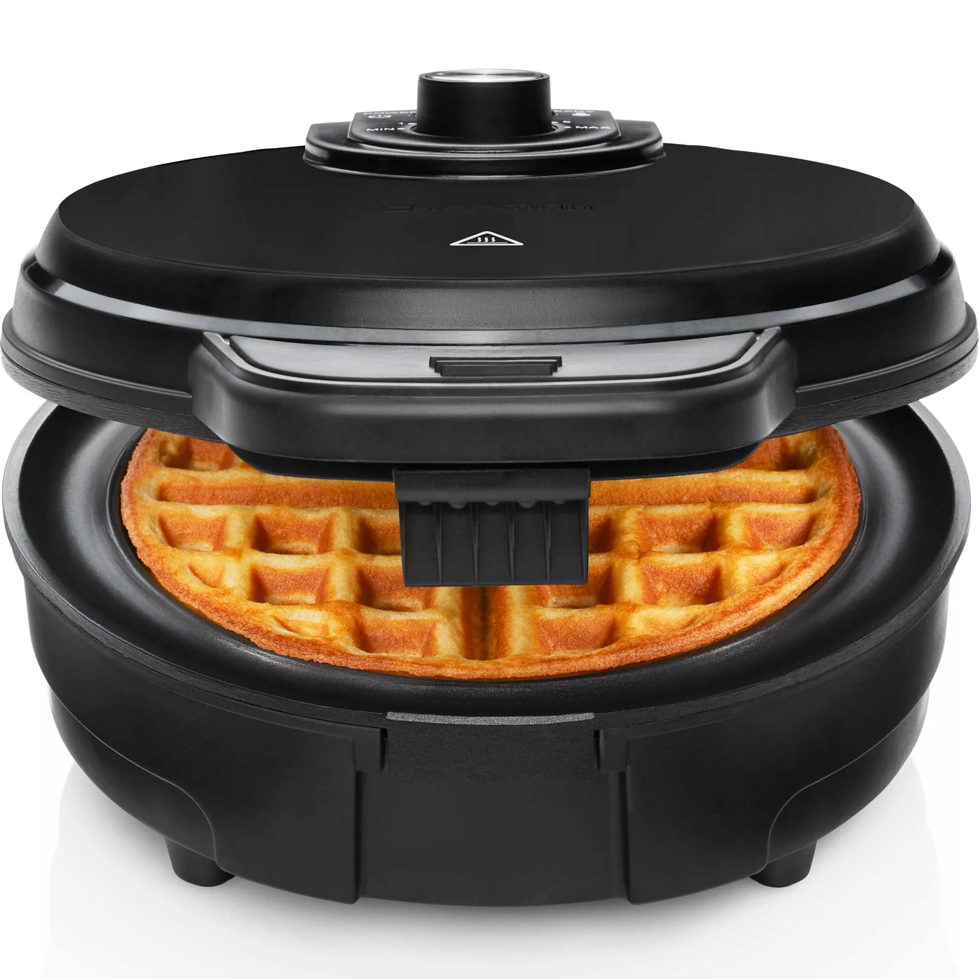 Chefman Anti-Overflow Belgian Waffle Maker with Shade Selector and Non-Stick Plates, Black | Walmart (US)