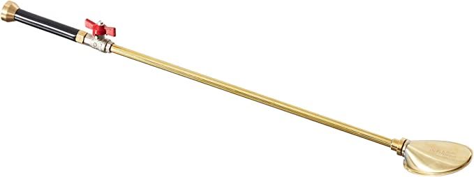 Bosmere Haws All Brass 24" Watering Lance with Ball Valve for Adjustable Flow and Fine Oval Rose | Amazon (US)