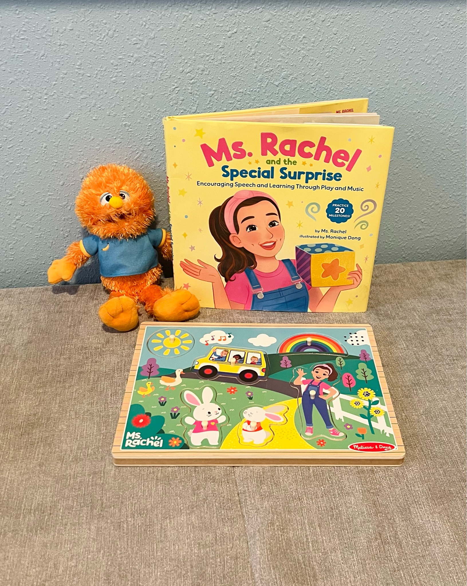 Both my girls are loving the Ms. Rachel collection 🩷
Ms. Rachel/ Ms. Rachel toys/ herbie stuffy/ baby book/ toddler puzzle/ baby toys/ baby first birthday gift guide 

#LTKKids #LTKGiftGuide #LTKBaby